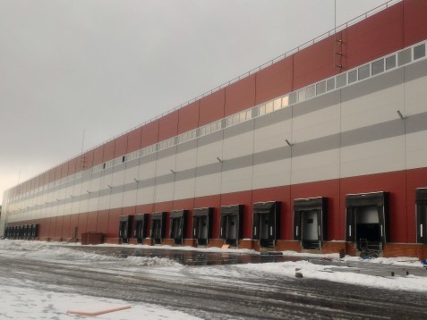 СТРОИТЕЛЬСТВО ТРЕТЬЕЙ ОЧЕРЕДИ СКЛАДСКОГО ЦЕНТРА «КОМУС»